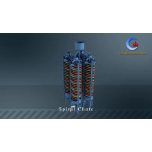 China Leading Spiral Chute 20TPH With Excellent Adaptability